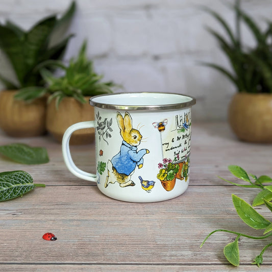 Mug en émail Peter Rabbit - Beatrix Potter
