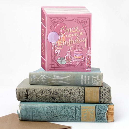 Carte d’Anniversaire " Once Upon a Birthday " - Inklings Paperie