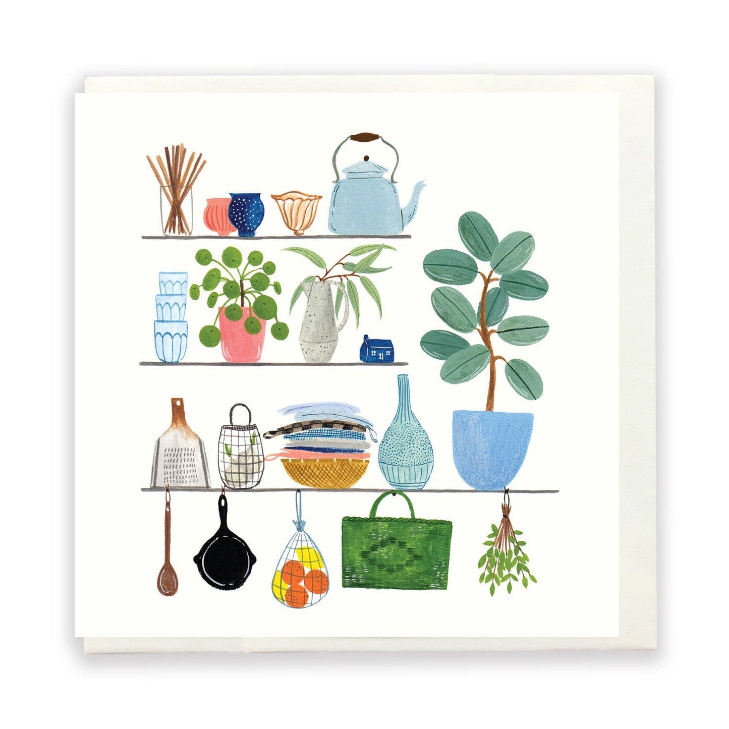 Carte Trésors d'une Cuisine- Flora Waycott