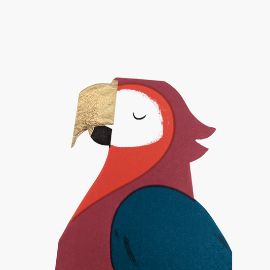 Serviettes en Papier Perroquet (x 16)