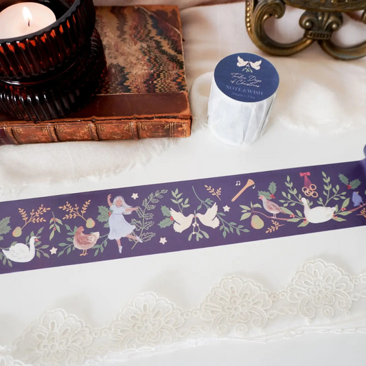Note & Wish - Masking Tape Twelve Days of Christmas