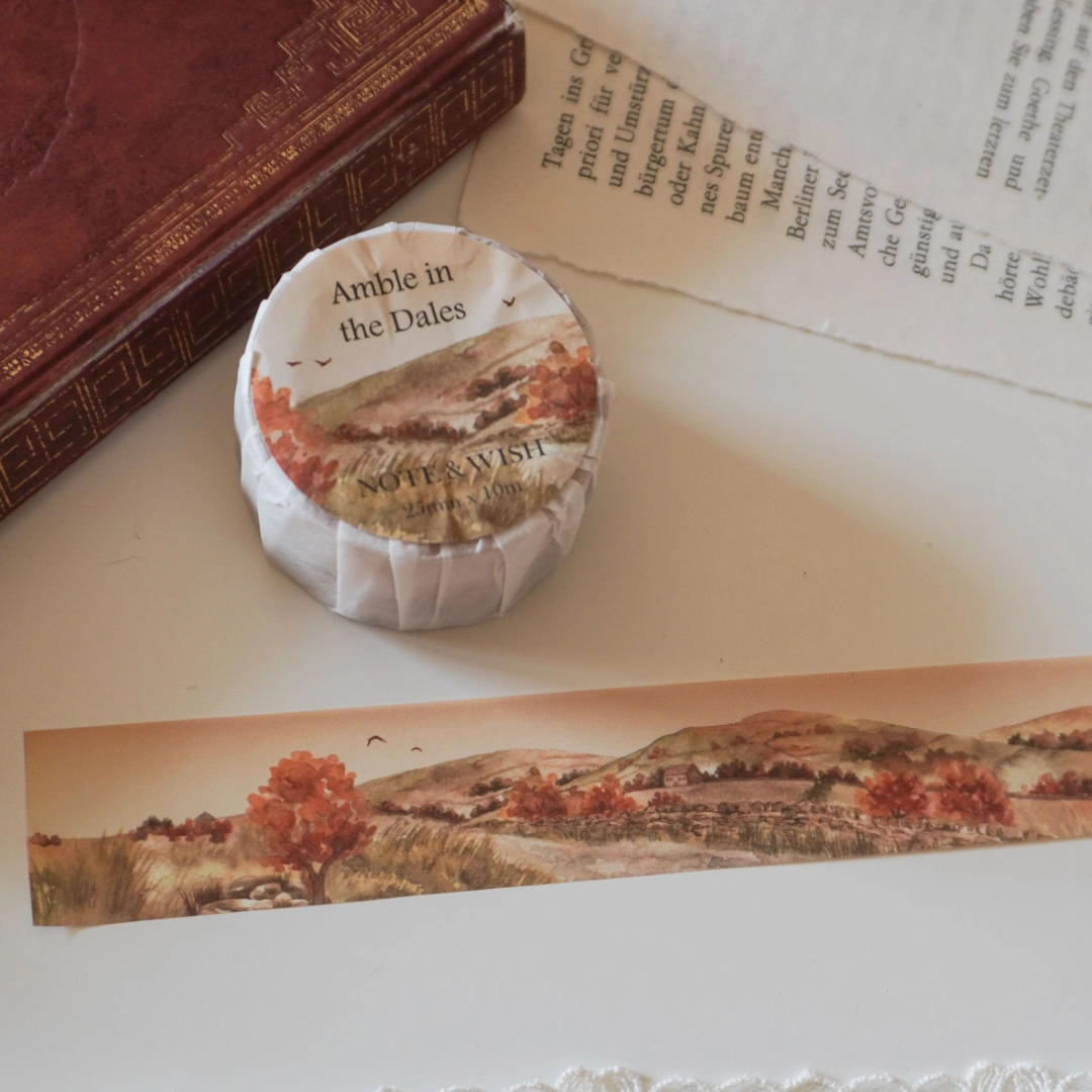 Note & Wish - Masking Tape Balade dans les Vallons