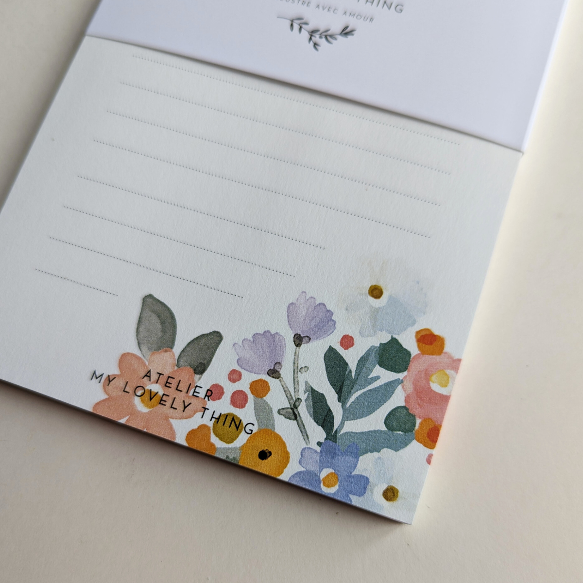 Bloc-Notes Fleurs Éternelles