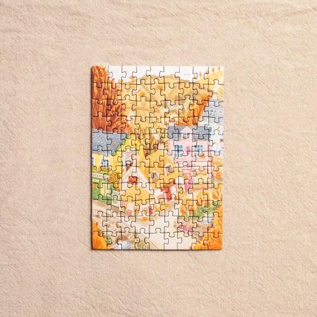 Mini Puzzle Campagne en Automne 99 pièces -Trevell