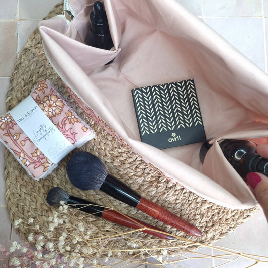 Maxi trousse de toilette Gaïa/Rosa - Alice et Jeanne