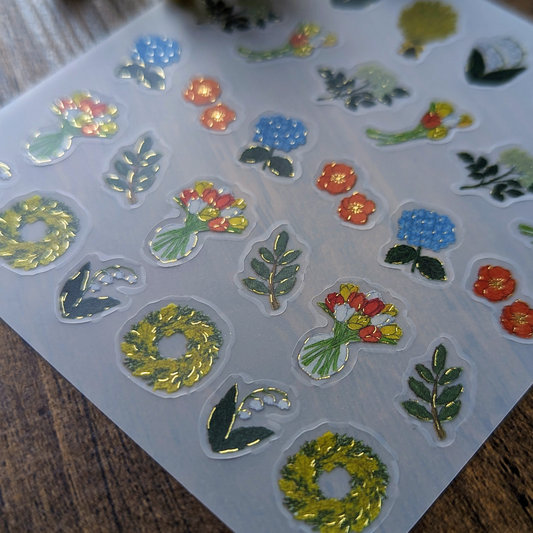Petits Stickers Fleurs