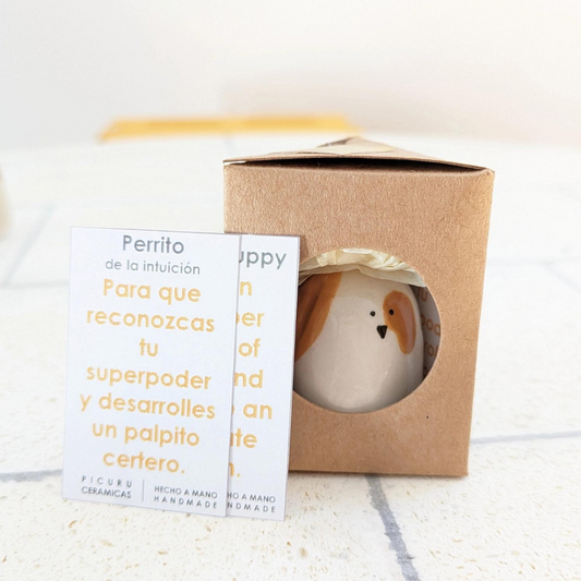 Amulette Le Petit Chien de l'Intuition