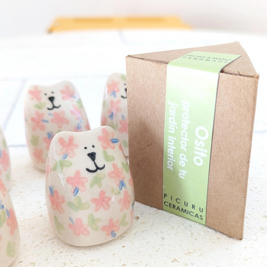 Amulette Ours Protecteur de Votre Jardin Intérieur