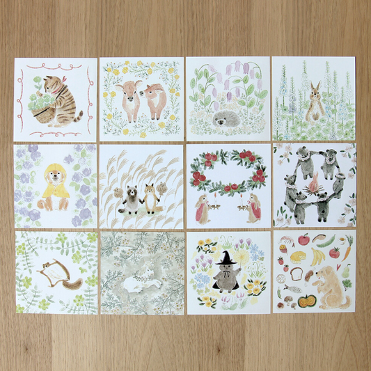 Animal Letter Paper 4legs