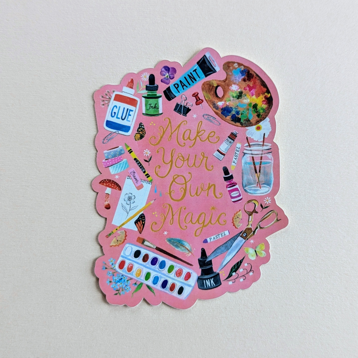 Katie Daisy Autocollant Make Your Own Magic