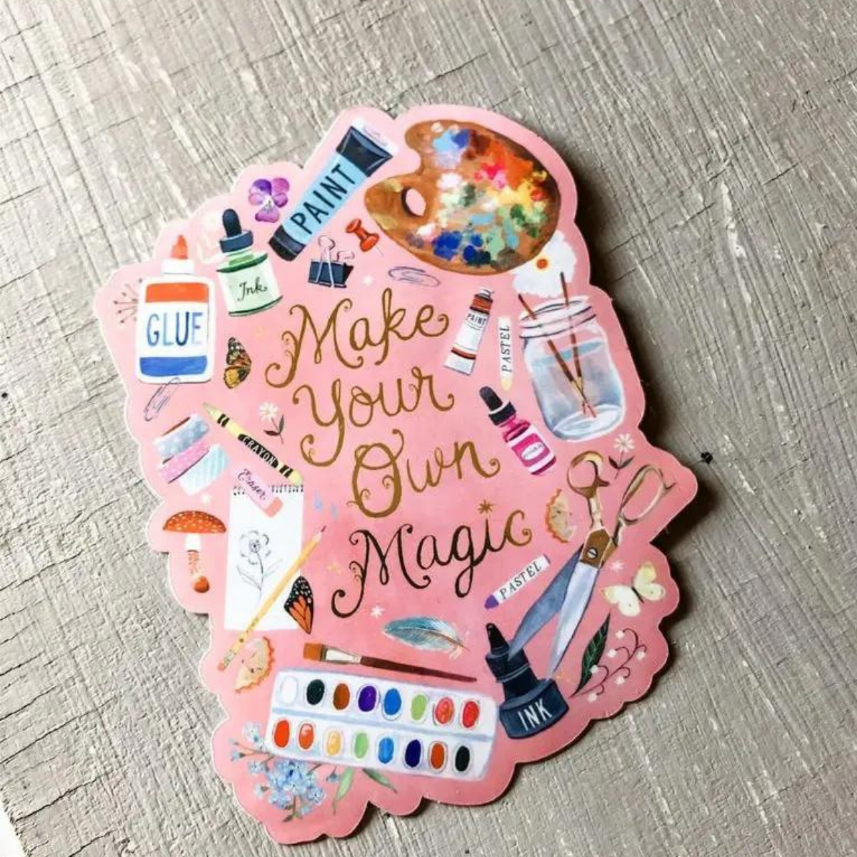 Katie Daisy Autocollant Make Your Own Magic
