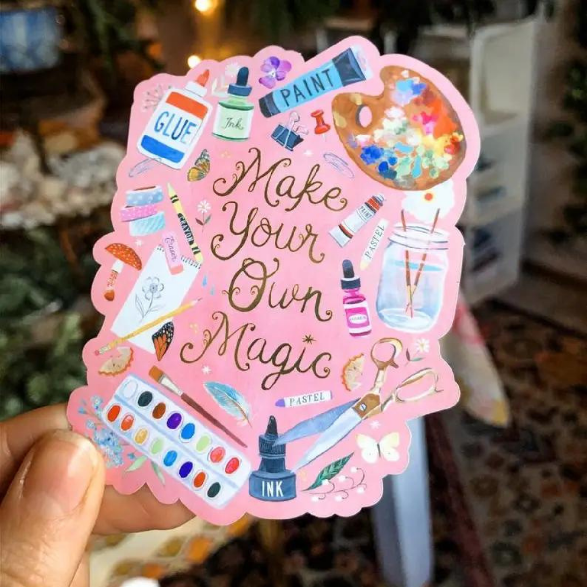Katie Daisy Autocollant Make Your Own Magic