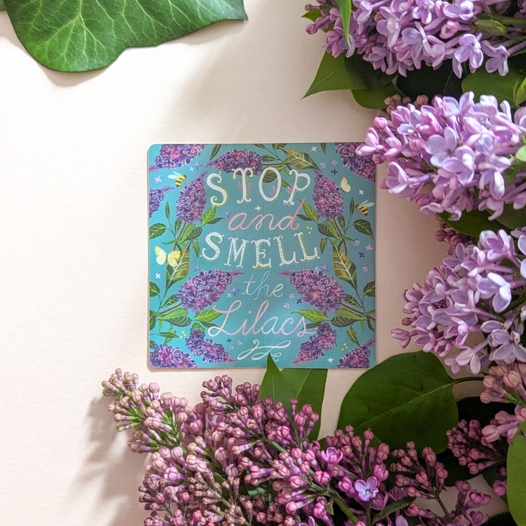Autocollant Lilas Katie Daisy