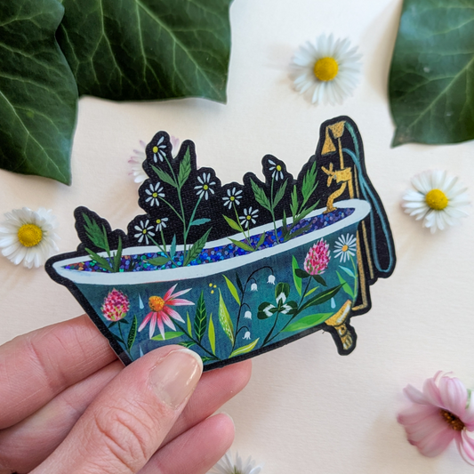 Katie Daisy Autocollant Baignoire Enchantée