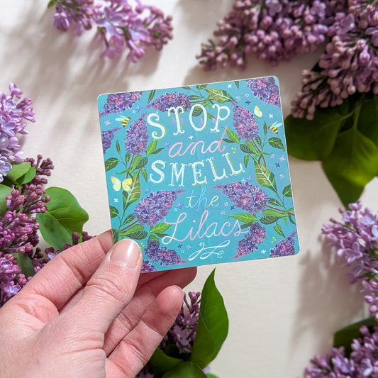 Autocollant Lilas Katie Daisy