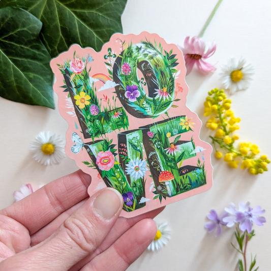 Katie Daisy Autocollant Love