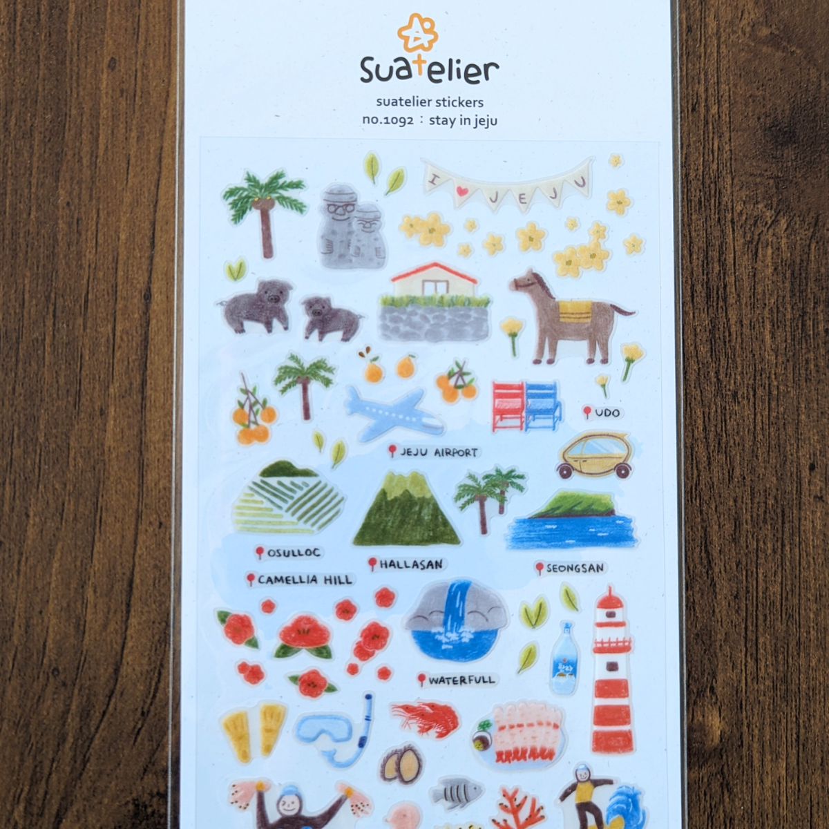Stickers Suatelier Séjour à Jeju