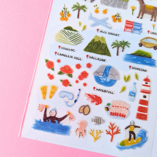 Stickers Suatelier Séjour à Jeju
