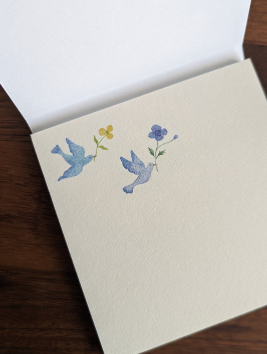 Transformez vos écrits en trésors grâce à ce très beau bloc-notes illustré à l'aquarelle.