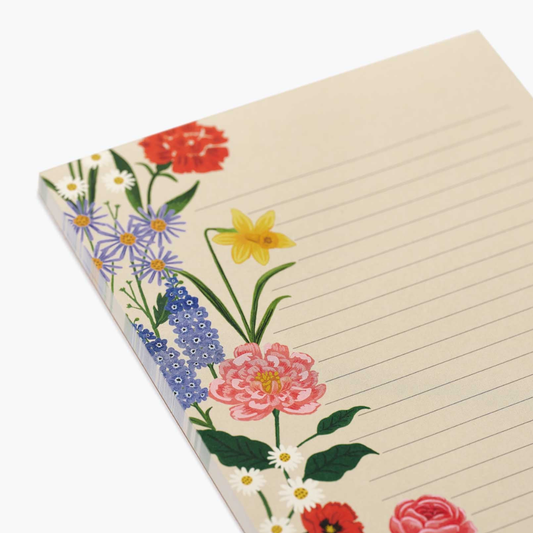Bloc-notes Fleurs du Jardin Rifle Paper Co