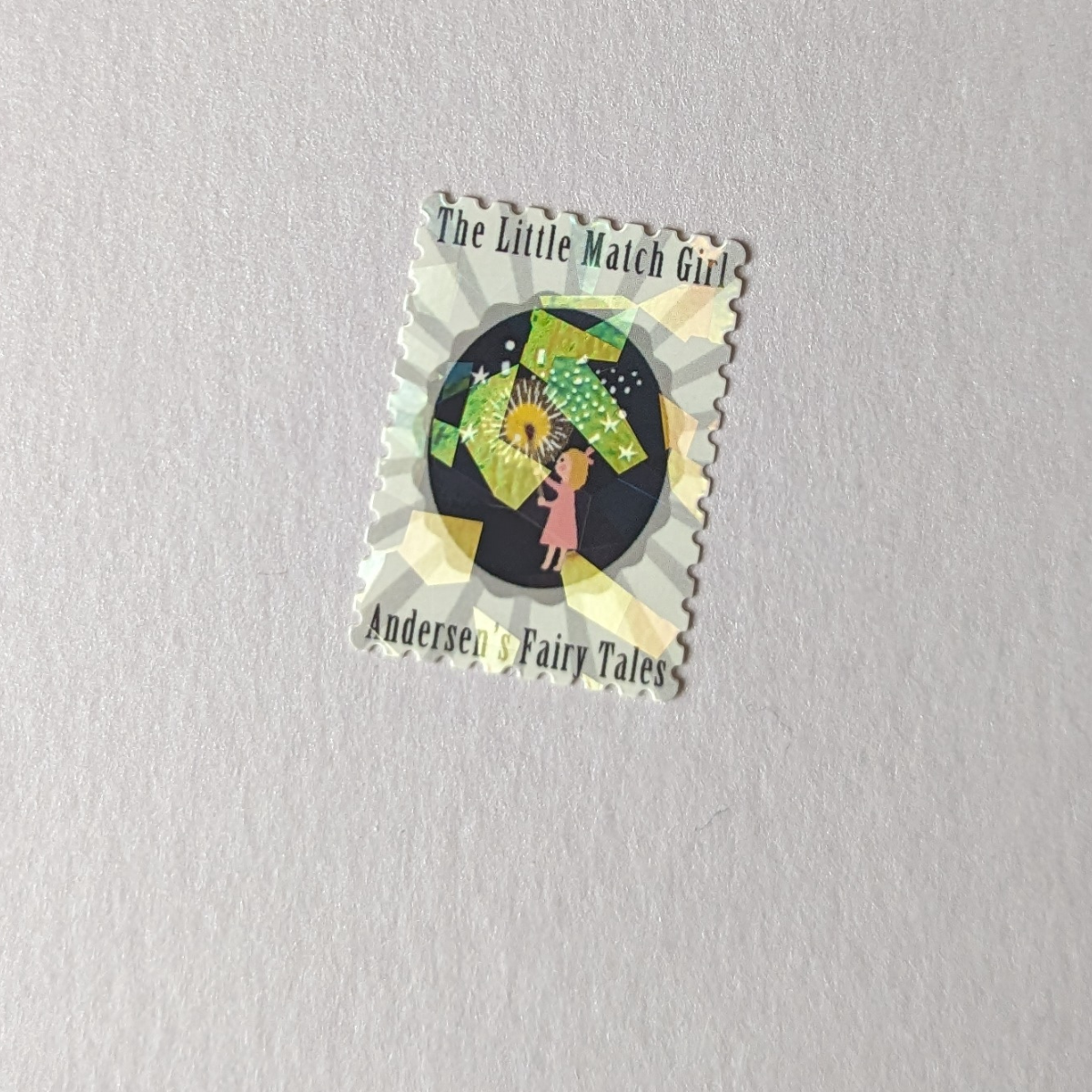 Boîte de Stickers Timbres-Poste Contes d'Andersen Tome II
