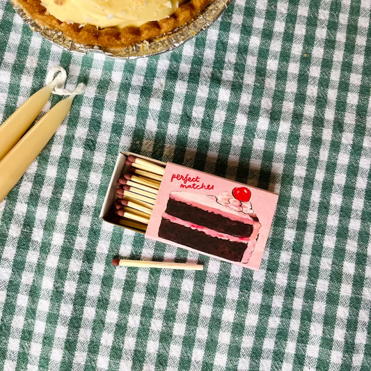 Petite Boîte d'Allumettes Gâteau à la cerise - Laura Skilbeck