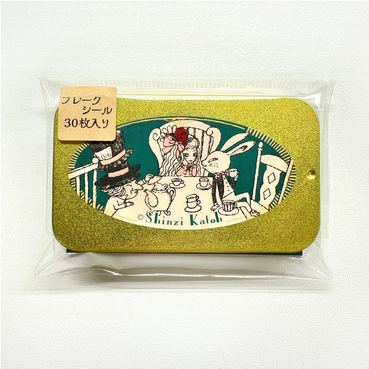 Shinzi Katoh – Alice au Pays des Merveilles Boîte de Stickers Tea Time