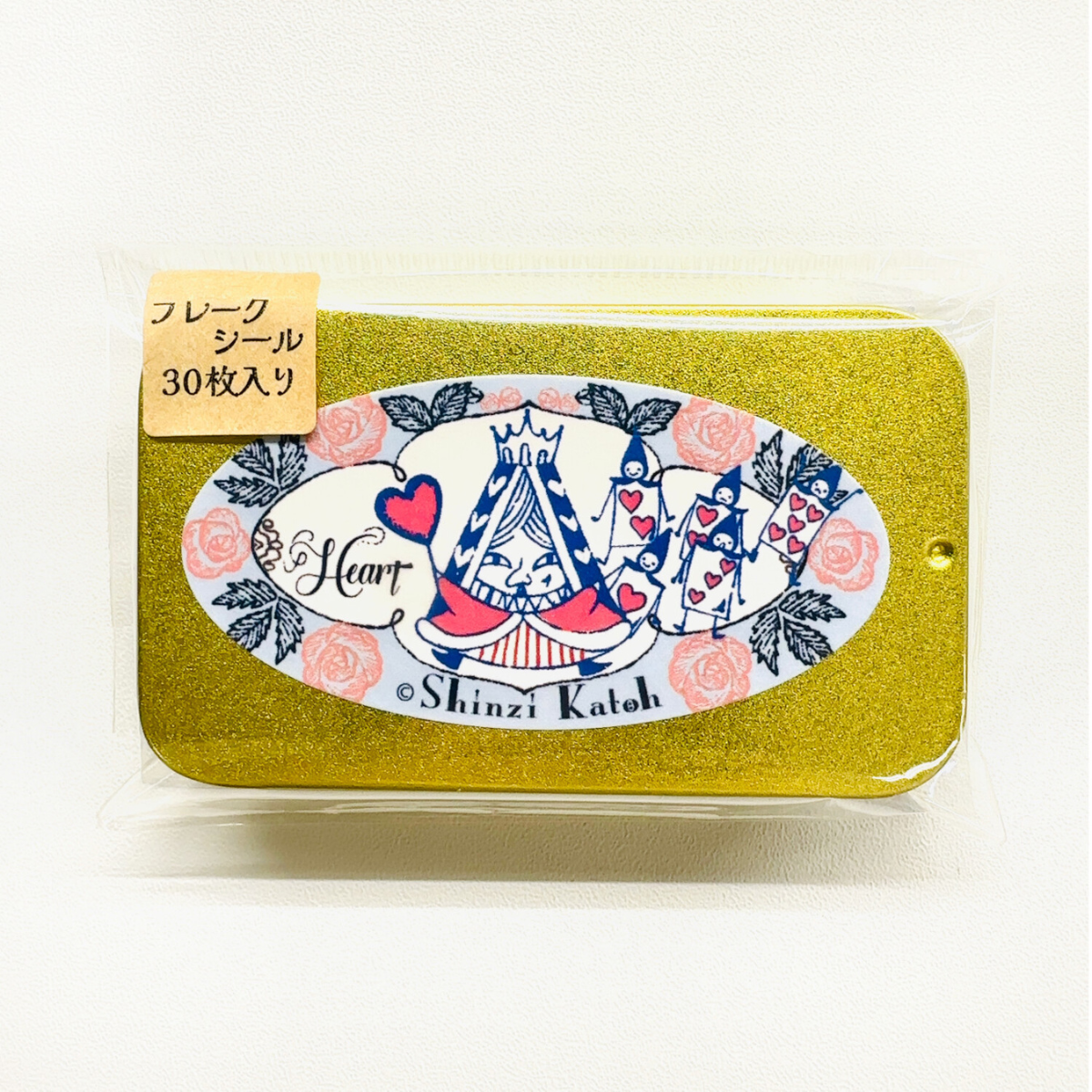 Shinzi Katoh – Alice au Pays des Merveilles Boîte de Stickers Reine de Coeur