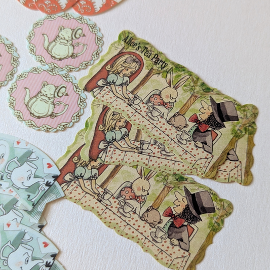 Shinzi Katoh – Alice au Pays des Merveilles Boîte de Stickers Chat du Cheshire