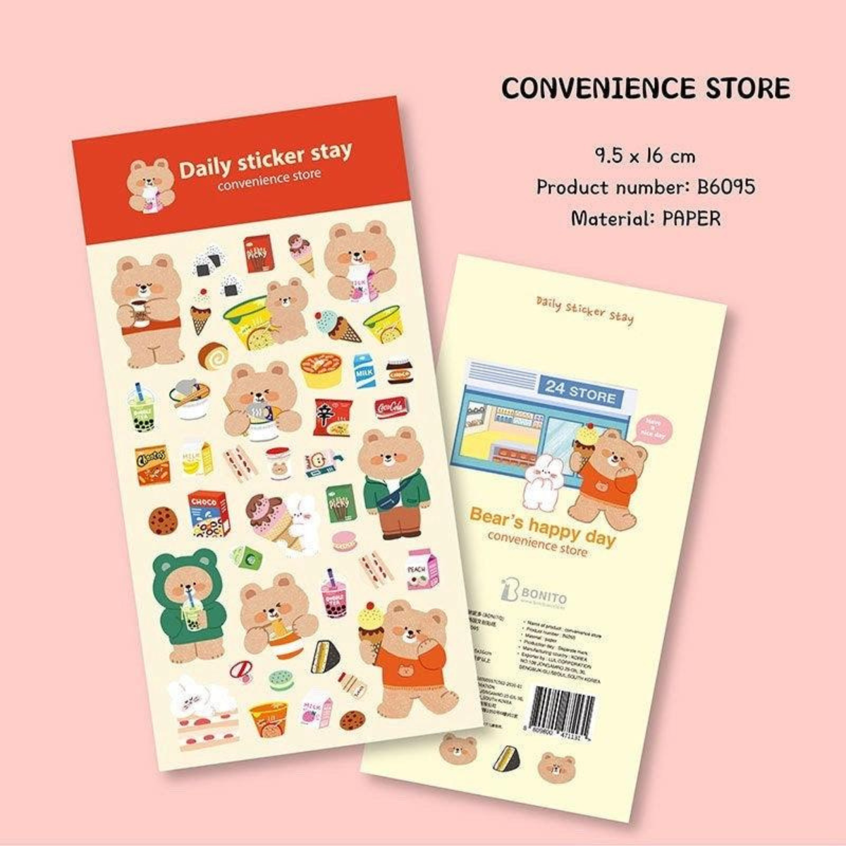 Stickers Bonito Magasin de Proximité