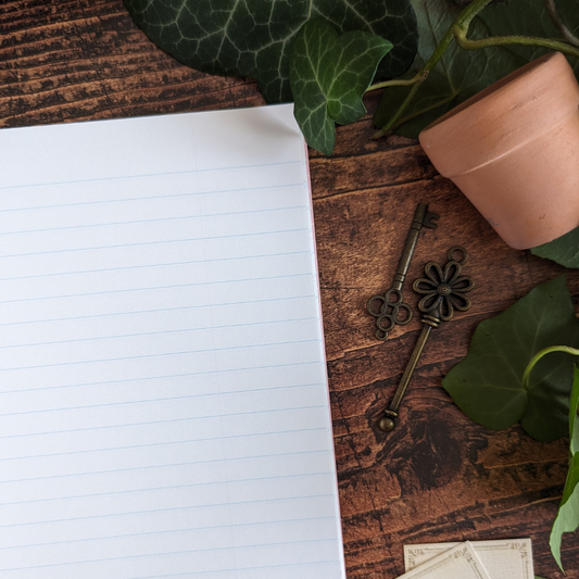 Cahier A5 Médaillon Muguet