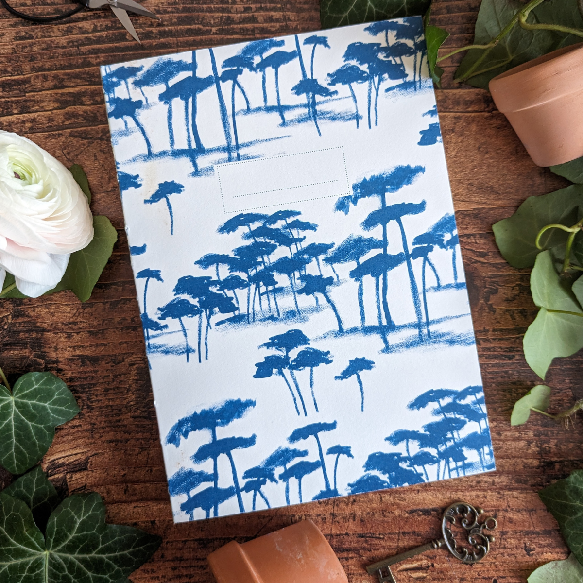 Rupture définitive – Cahier A5 Arbres Bleus Pascale Éditions