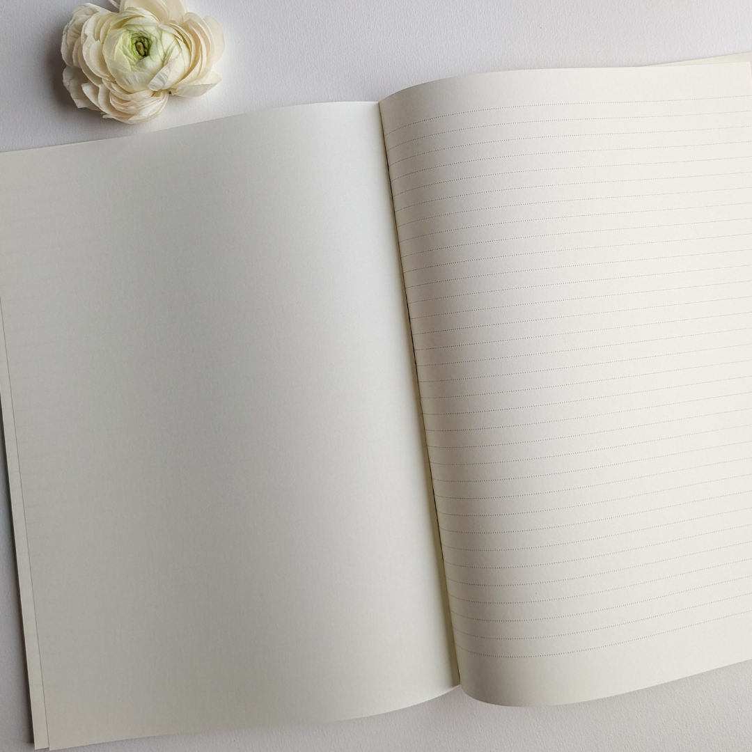 Pascale Éditions – Cahier A4 Frida – Pages Lignées & Blanches