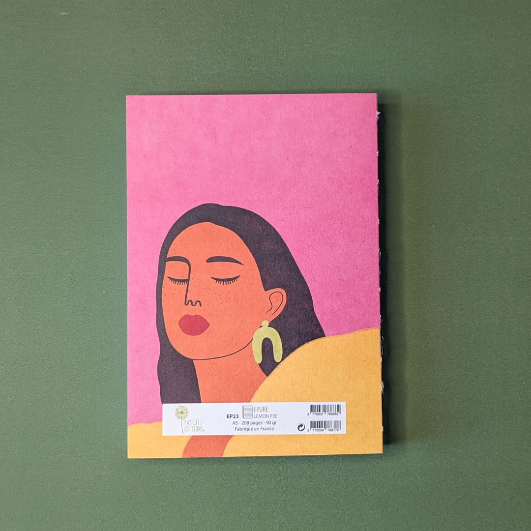 Pascale Éditions – Cahier A5 Ligné Pink Lady