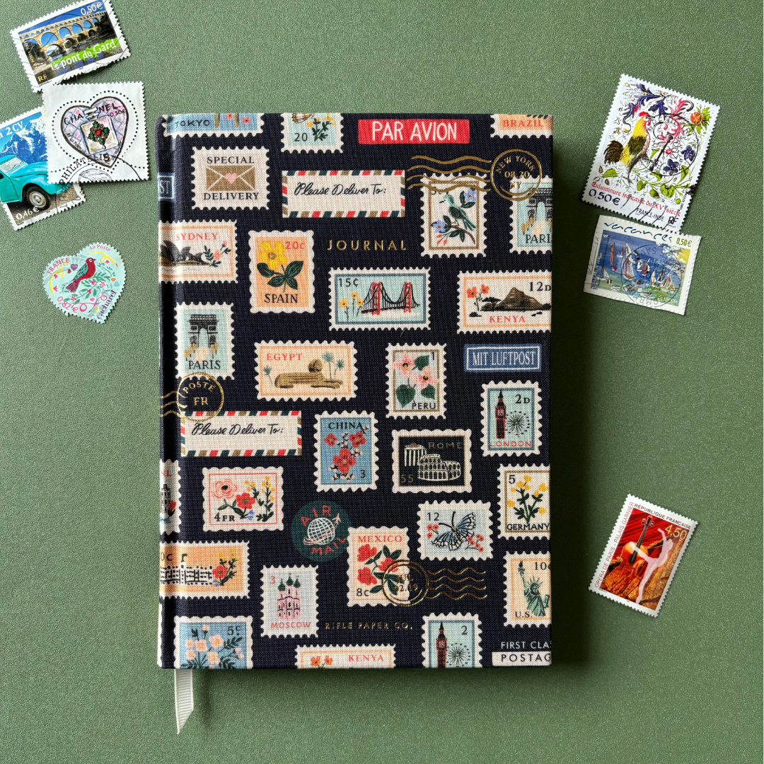 Carnet En Tissu Timbres-Poste Rifle Paper