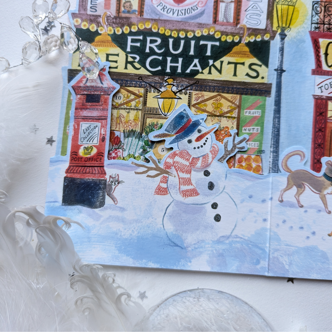 Calendrier de l'Avent Village de Noël par Emily Sutton