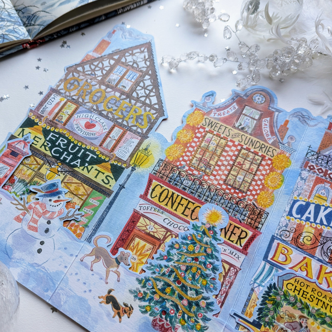 Calendrier de l'Avent Village de Noël par Emily Sutton