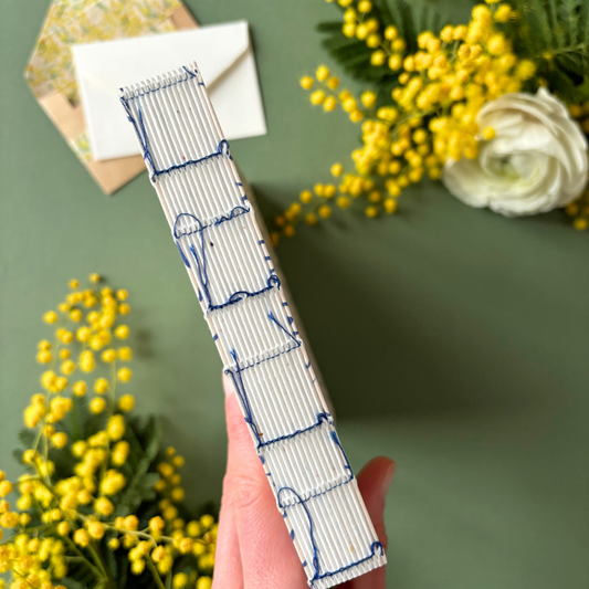 Pascale Éditions – Carnet de Croquis Fleurs Bleues – Pages Blanches