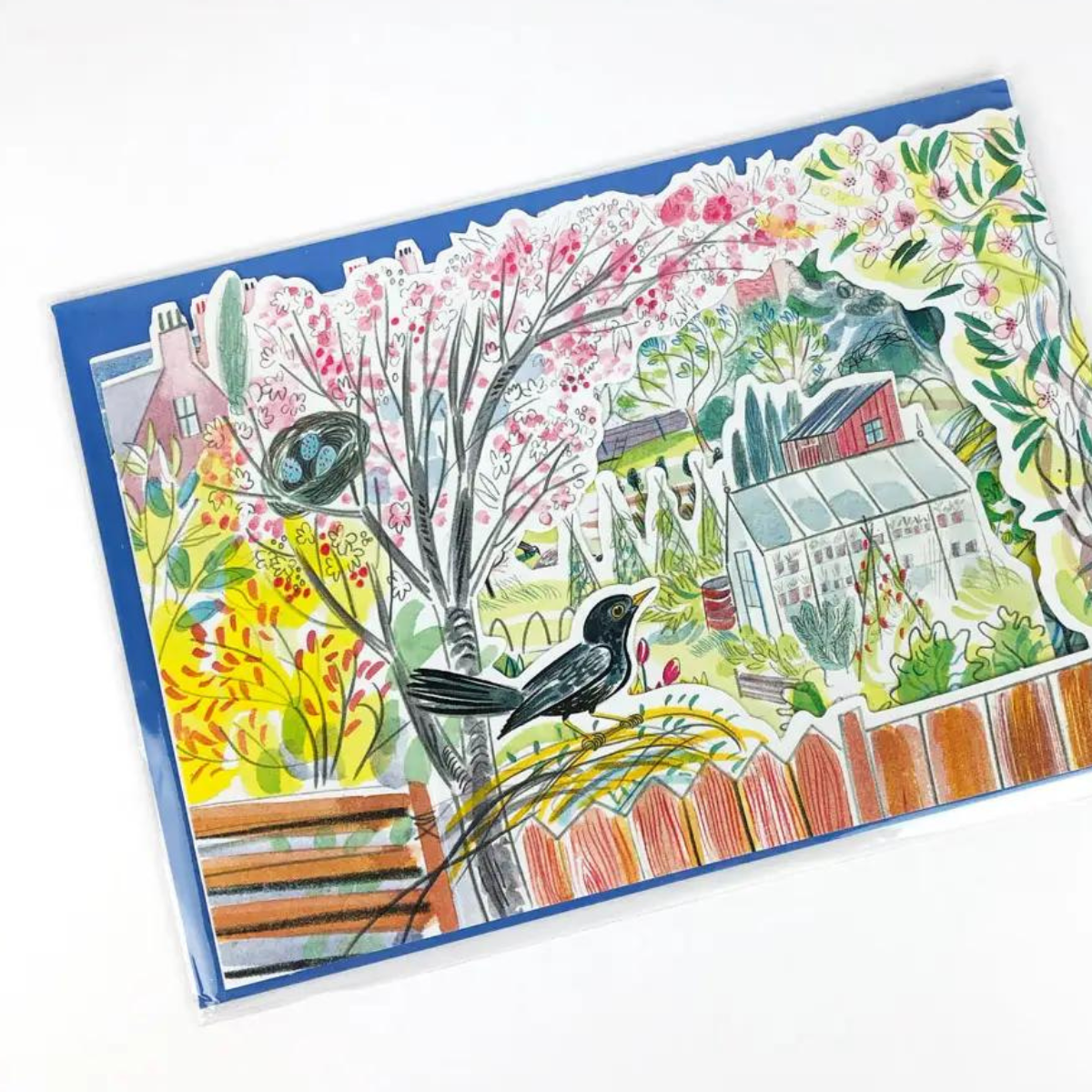 Emily Sutton Carte 3D Jardin au Printemps