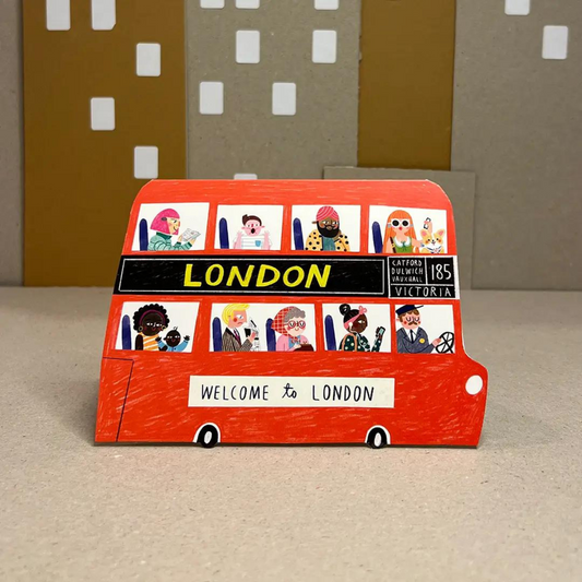 Carte London Bus - Jolly Awesome
