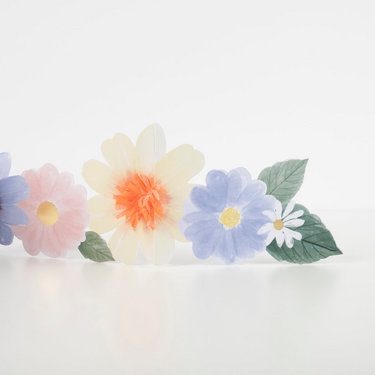 Carte Dépliante Farandole de Fleurs