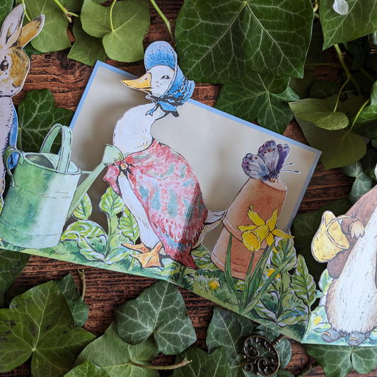 Carte Dépliante Pierre Lapin