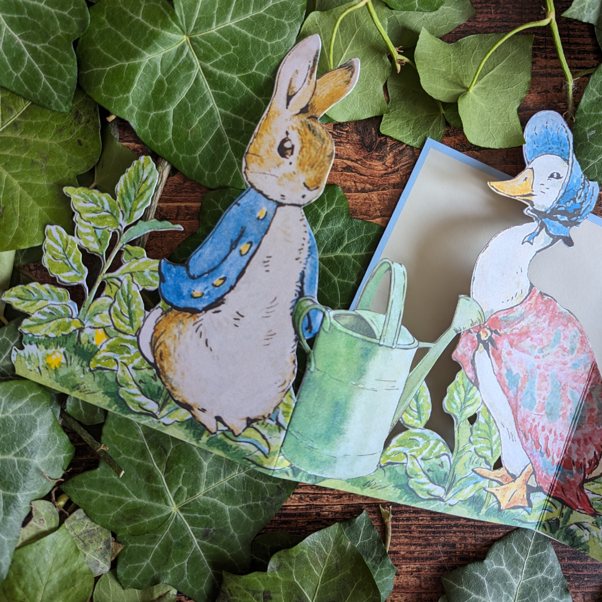 Carte Dépliante Pierre Lapin