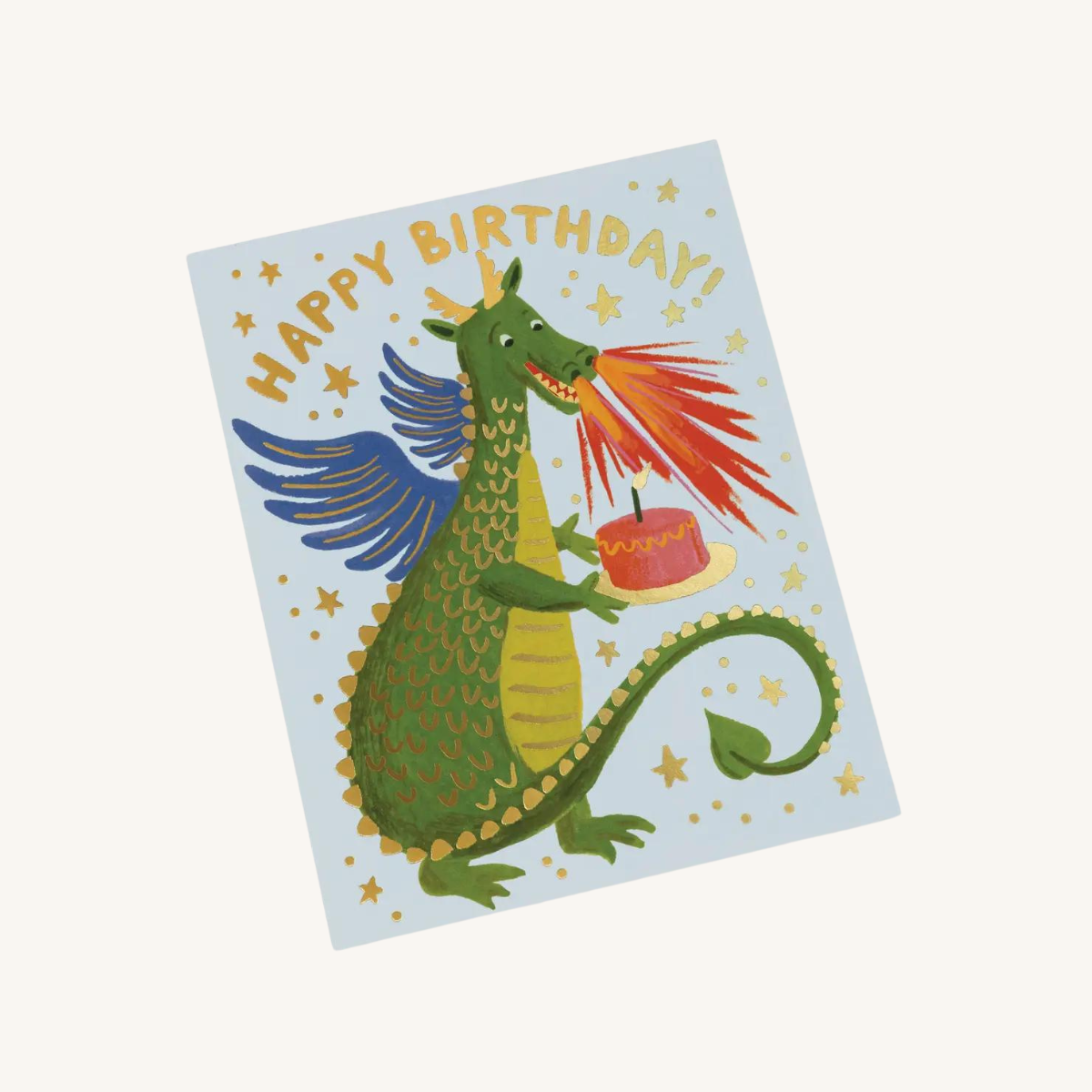 Carte Happy Birthday Dragon