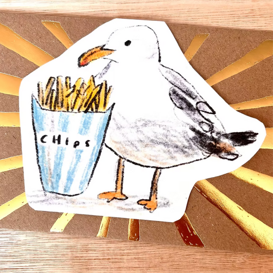Carte Mouette et Frites - Laura Skilbeck