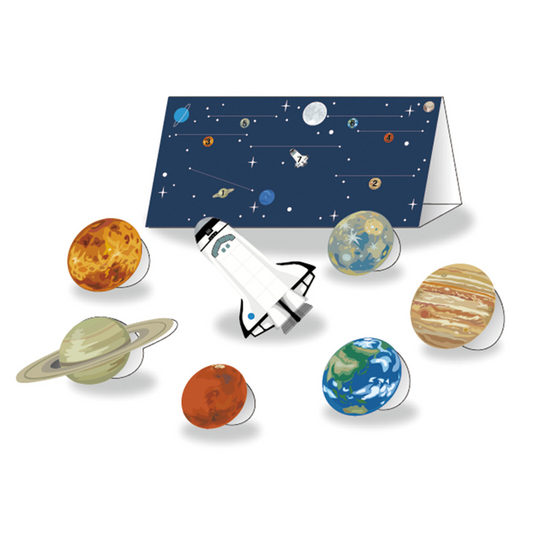Carte Planètes Détachables