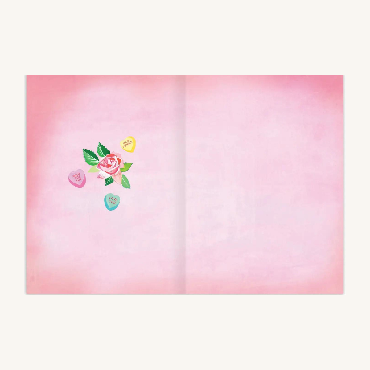 Carte Romance Saint Valentin de Katie Daisy