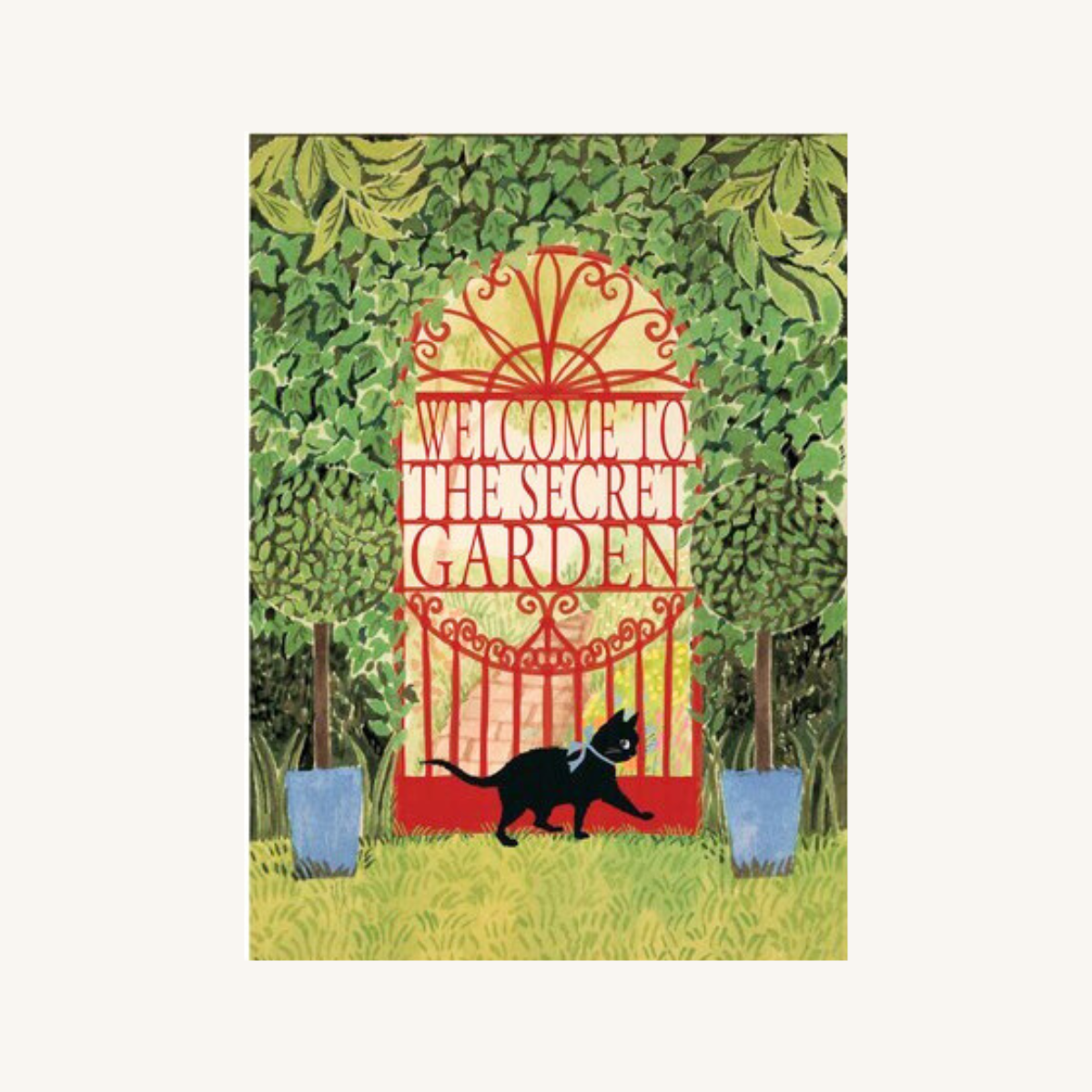 Carte Welcome to The Secret Garden