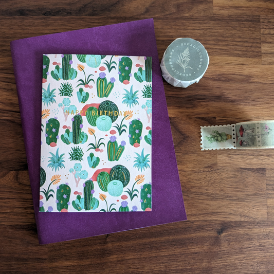 Cette carte est parfaite pour ajouter un peu de piquant et de joie à vos souhaits d'anniversaire.