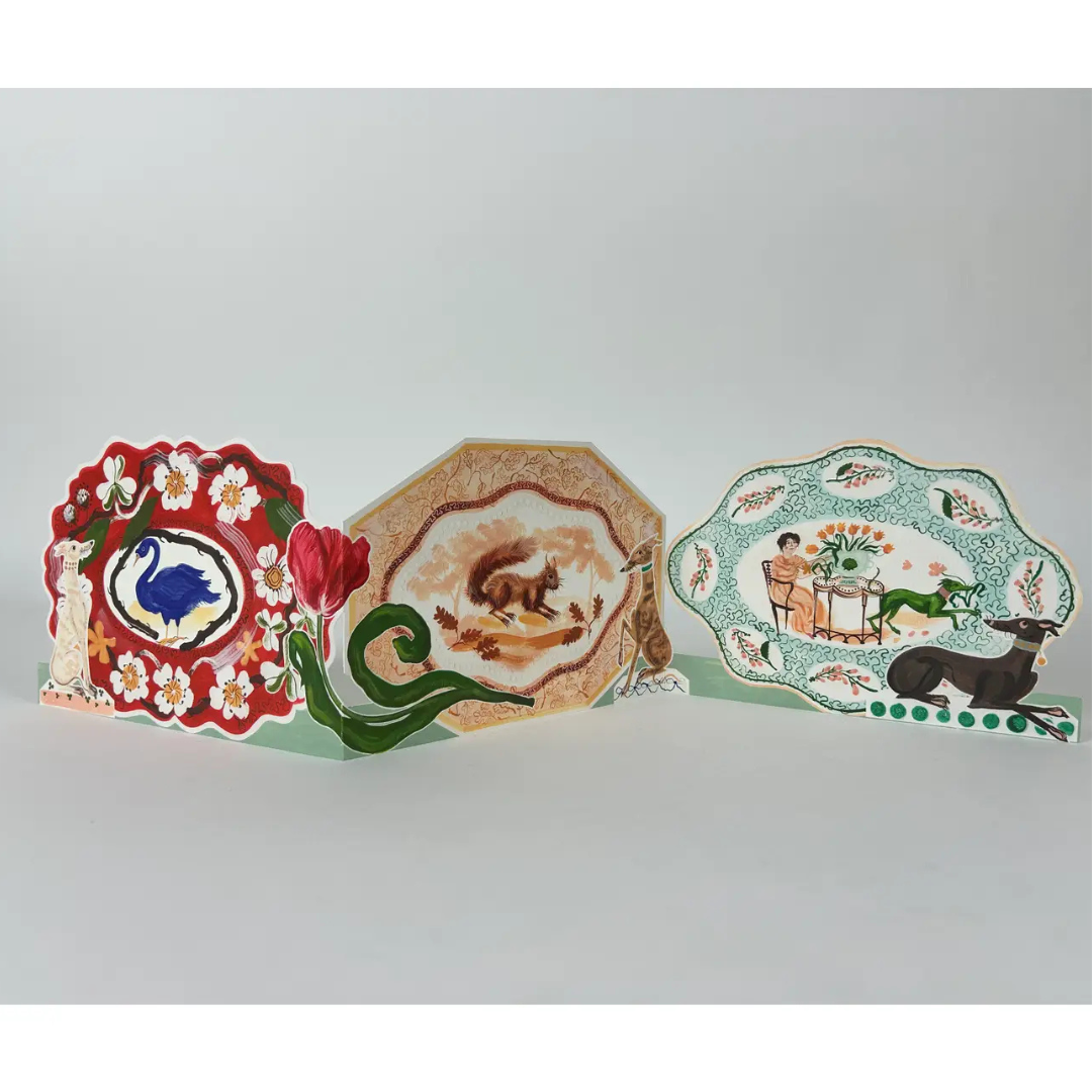 Carte Concertina Romantique - Polly Fern